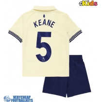 Everton Michael Keane #5 Replica Away Minikit 2025-26 Short Sleeve (+ pants)